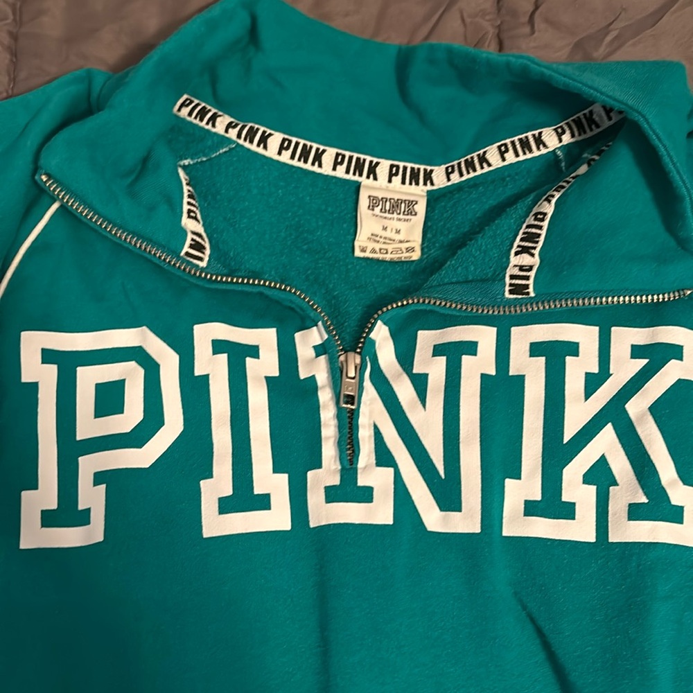 Victoria’s Secret Pink quarter zip pullover
